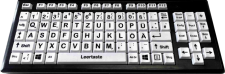 XXL Tasten Tastatur VB 3 - schwarz/weiss