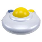 Mausersatzgerät BigTrack Trackball von Ablenet mit großer gelber Kugel und farbigen Maustasten