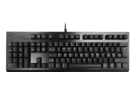 Programmierbare Tastatur für Linkshänder in deutschem “QWERTZ-Layout” mit integrierten Multimedia-Funktionen