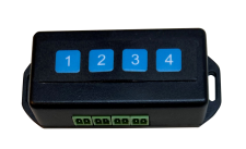 Komplette U-HID PCB Nano Box für bis zu 8 Schalter (Inputs) - Steckersystem
