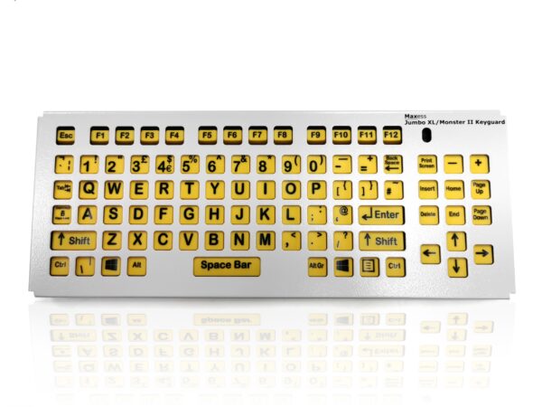 Fingerführraster (Keyguard) für XXL Tasten Tastaturen von Tameno