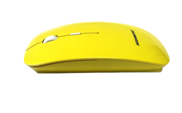 Kabellose Optical Computermaus - gelb